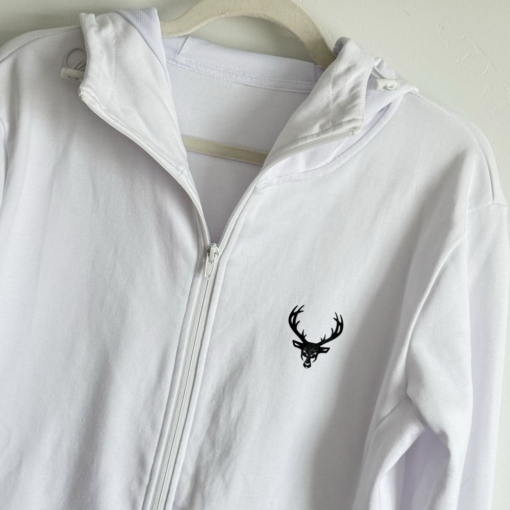 BUCKED UP Zip Up Hoodie Sweatshirt Men‎ S Active Workout Athleisure Utility Work